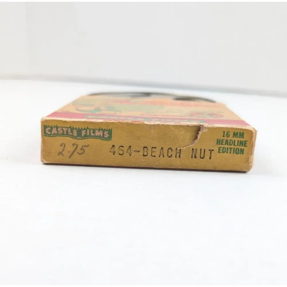 Vintage Castle Films Woody Woodpecker Beach Nut 16mm Silent Film Reel